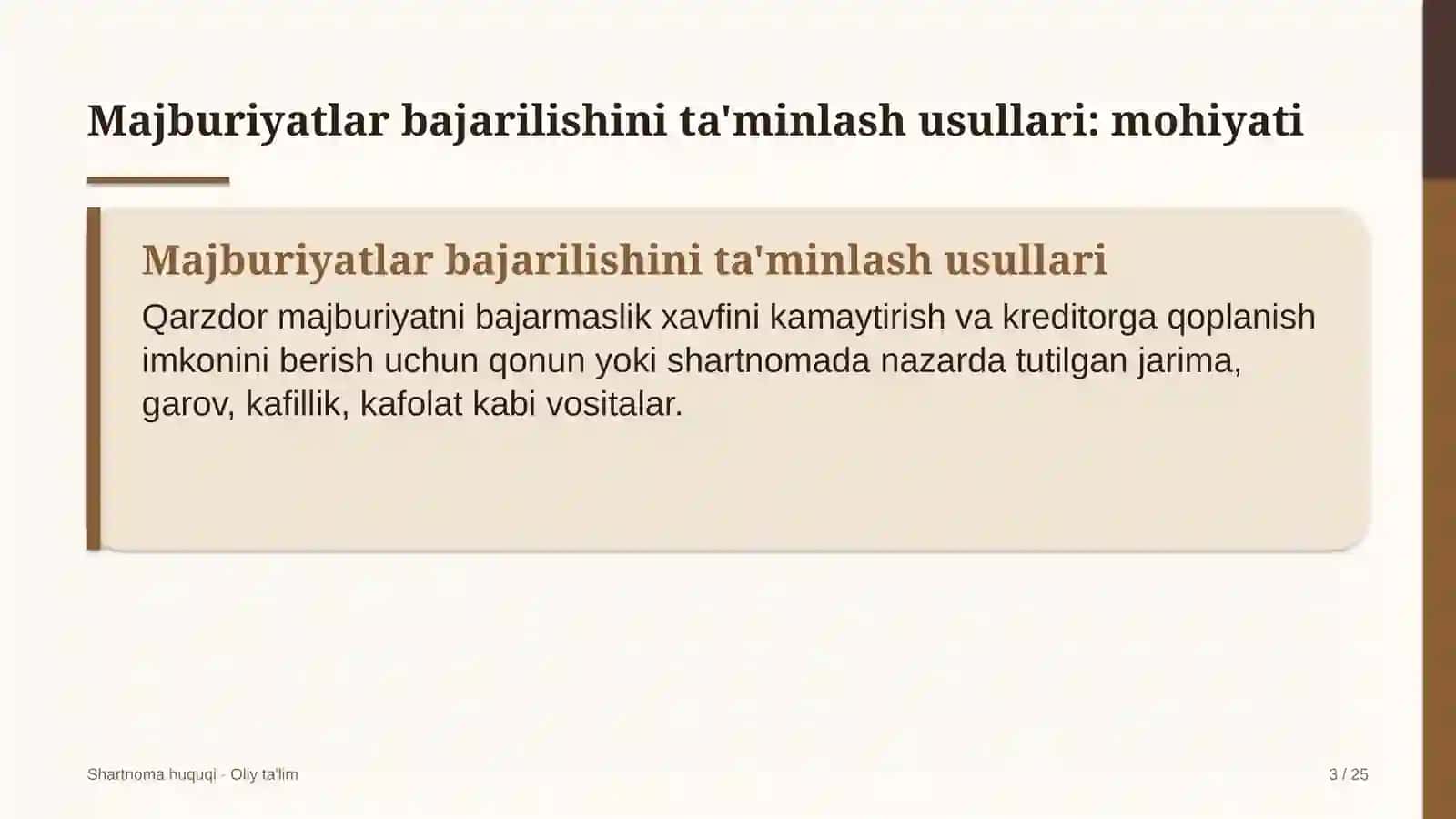 qo'g'irchoq teatrlarida majburiyatlarning bajarilishini ta'minlash usullari 7138 3