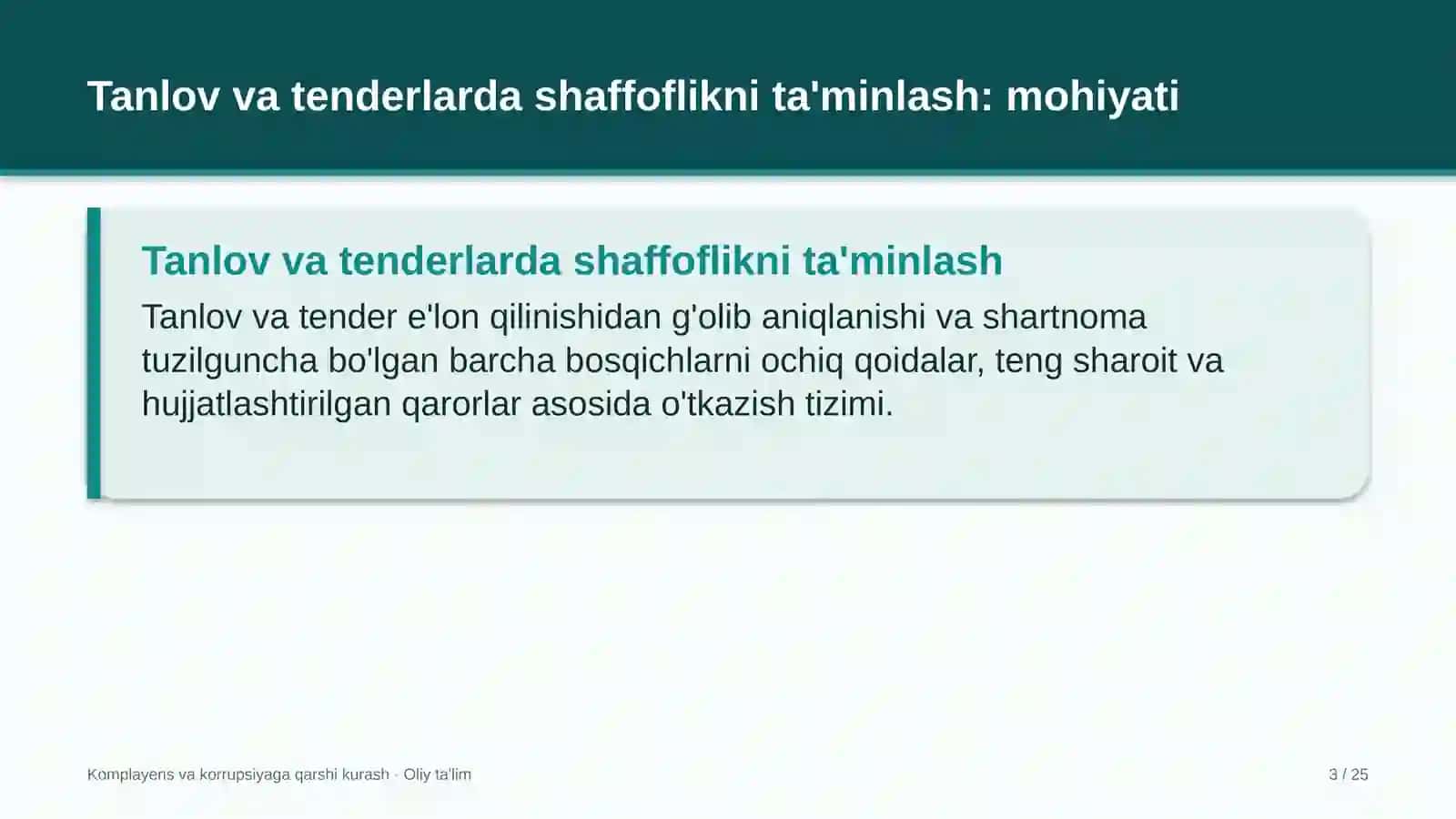 sabzavotchilikda tanlov va tender jarayonlarida shaffoflikni ta'minlash 8875 3