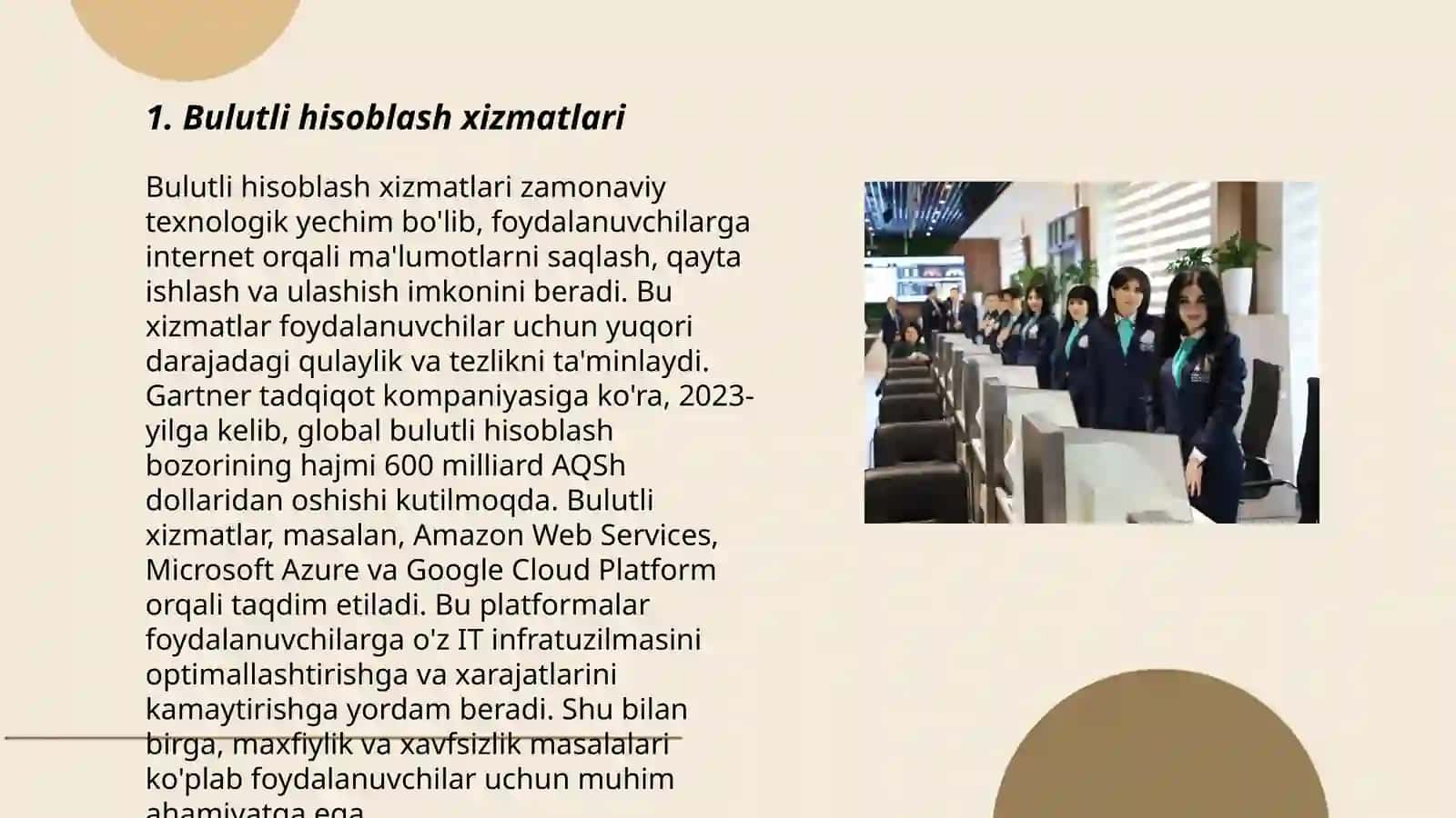 Bulutli hisoblash xizmatlari 3