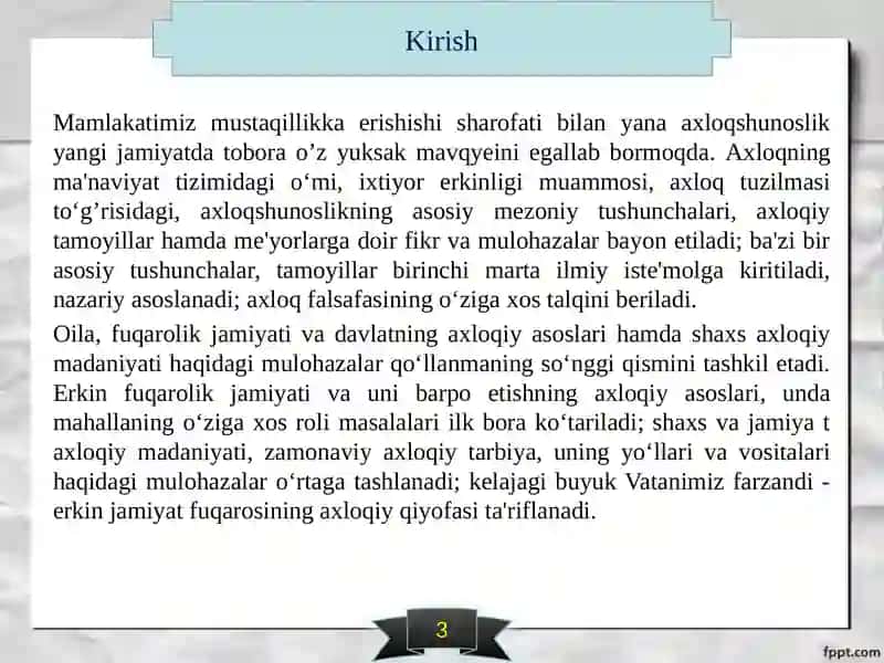 "Deviatsiya" tushuchasining mohiyati 3