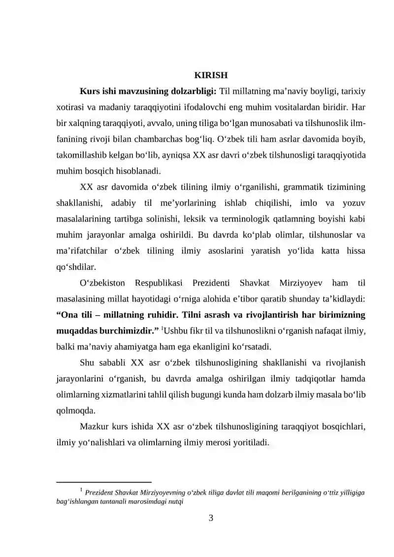 XX asr oʻzbek tilshunosligi 3