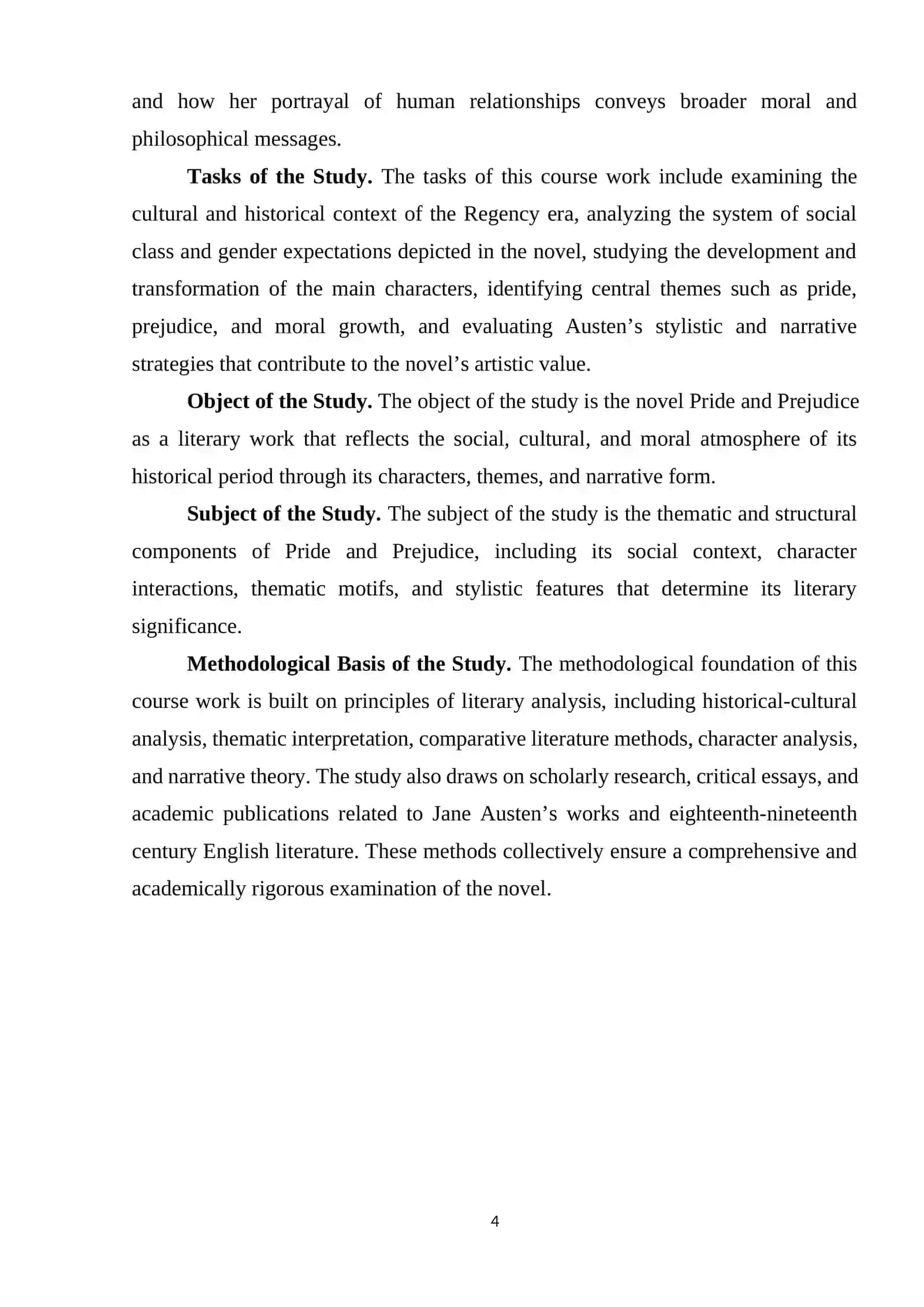 Pride and Prejudice Literary Analysis 3