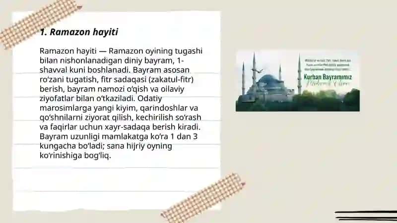 Diniy bayramlar 3