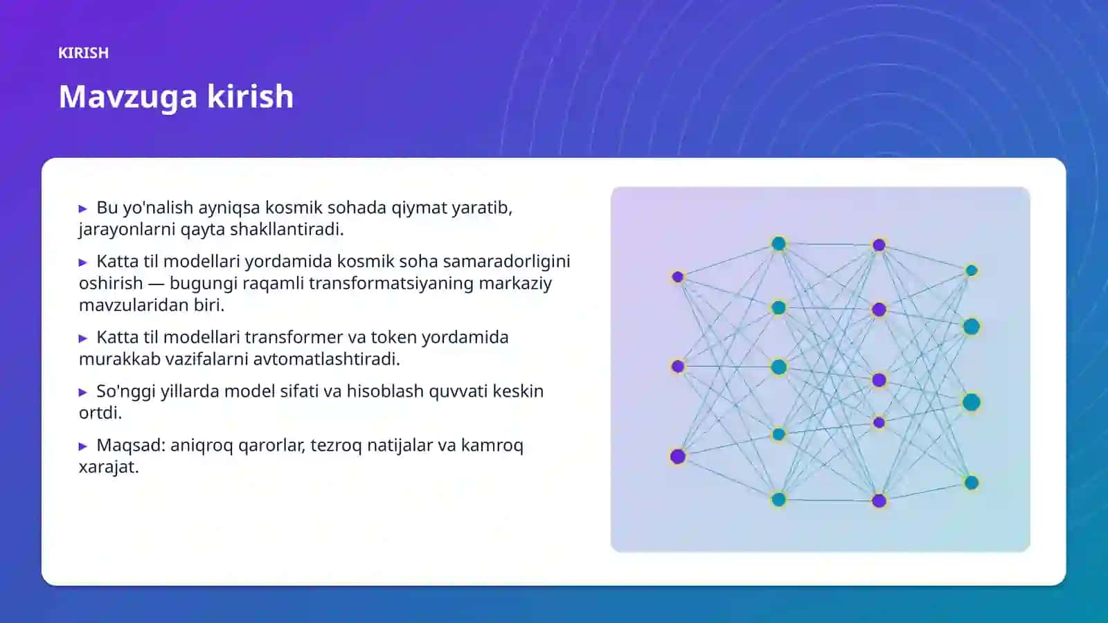 Katta til modellari yordamida kosmik soha samaradorligini oshirish 3