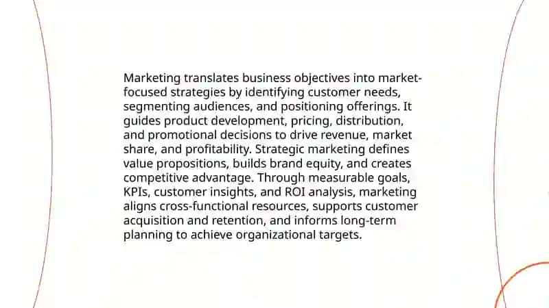 The Role of Marketing in Business Success 3