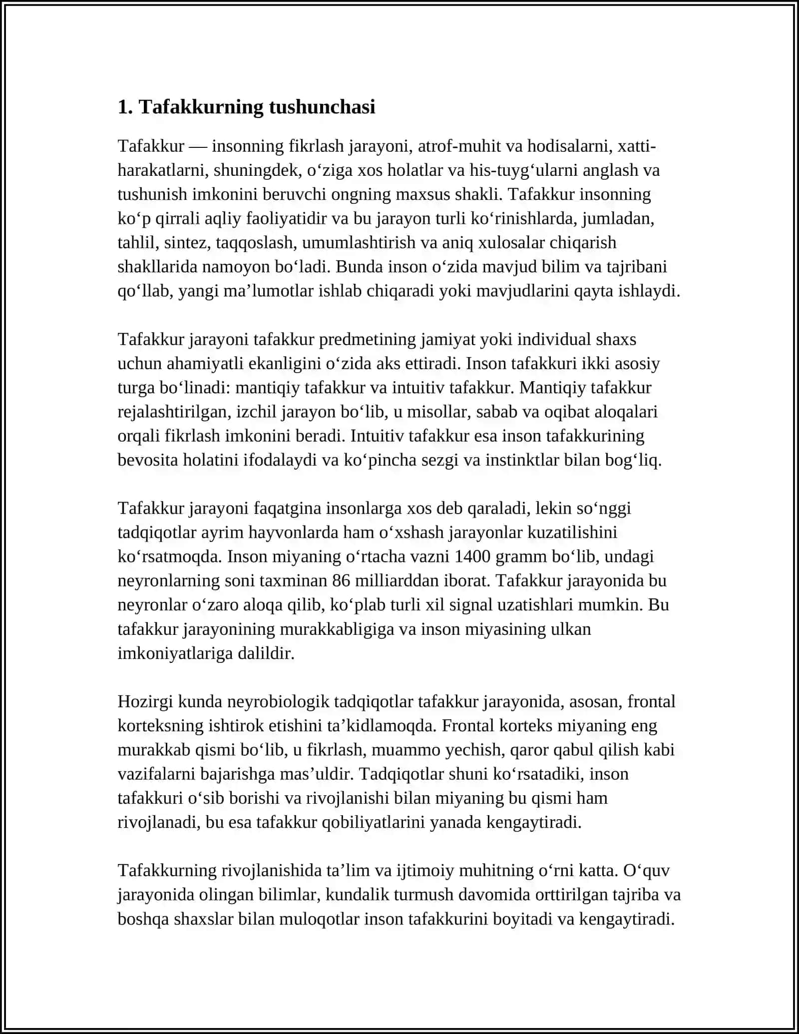 TAFAKKURNING MANTIQIY SHAKLLARI VA QONUNLARI 3