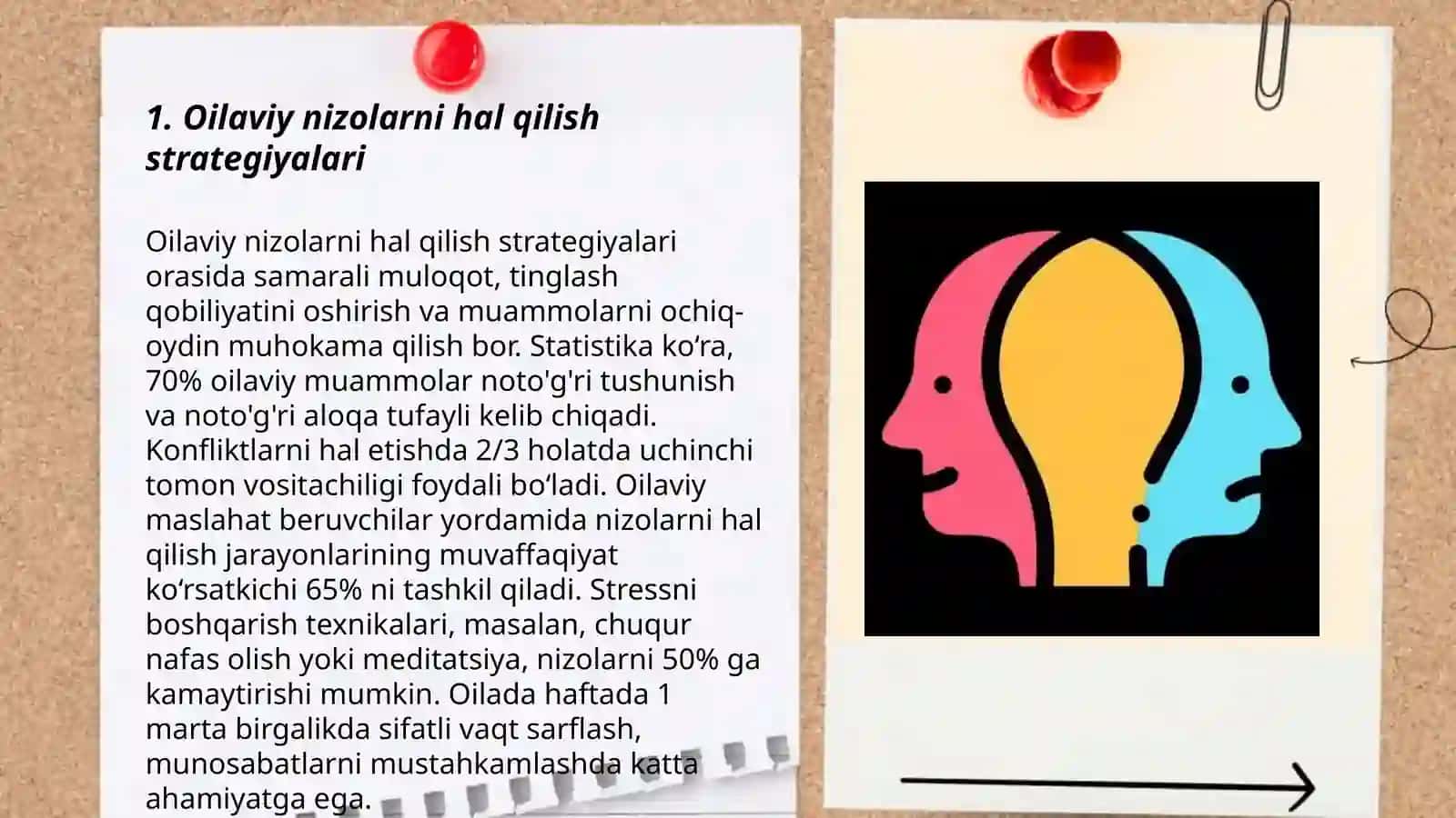 Oilaviy muammolar bo'yicha psixologik maslahat. Oila turlari. Psixologik yordam turlari 3