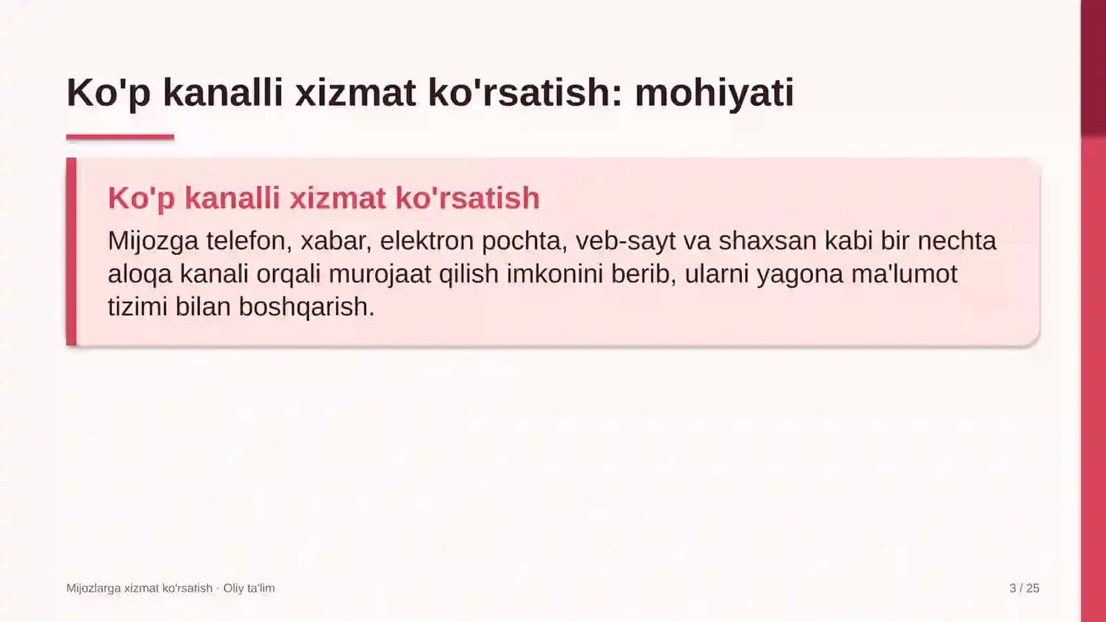geologiya qidiruv ishlarida ko'p kanalli xizmat ko'rsatishni yo'lga qo'yish 4679 3