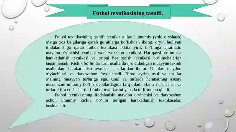 Futbol O‘yin Texnikasi 3