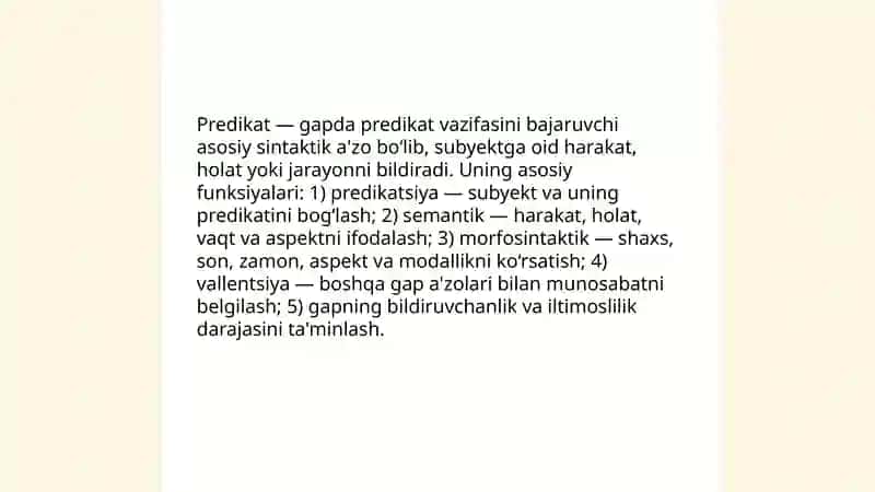 Predikat va predikativlik 3