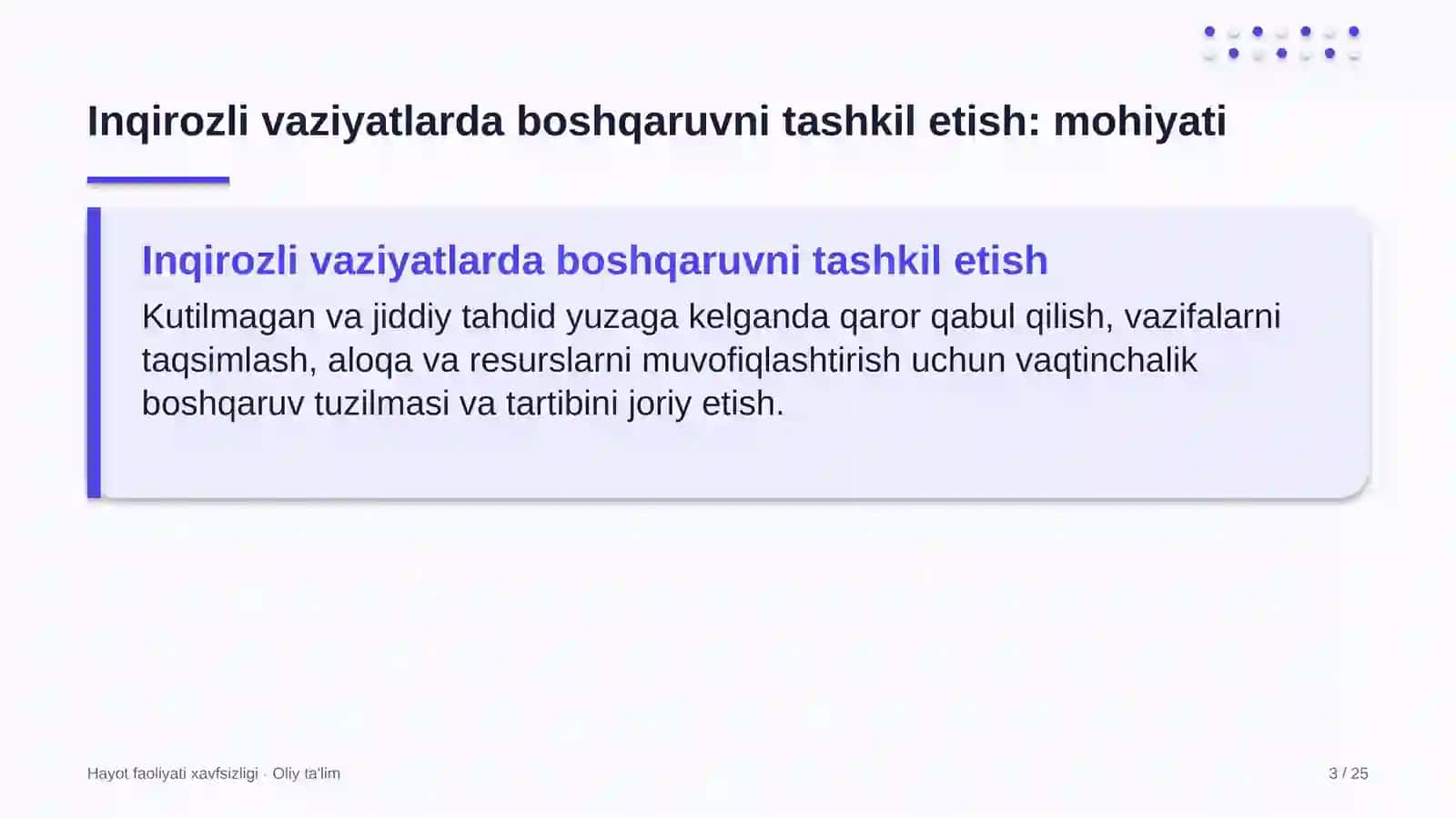 avtomobil yuvish shoxobchalarida inqirozli vaziyatlarda boshqaruvni tashkil etish 8508 3