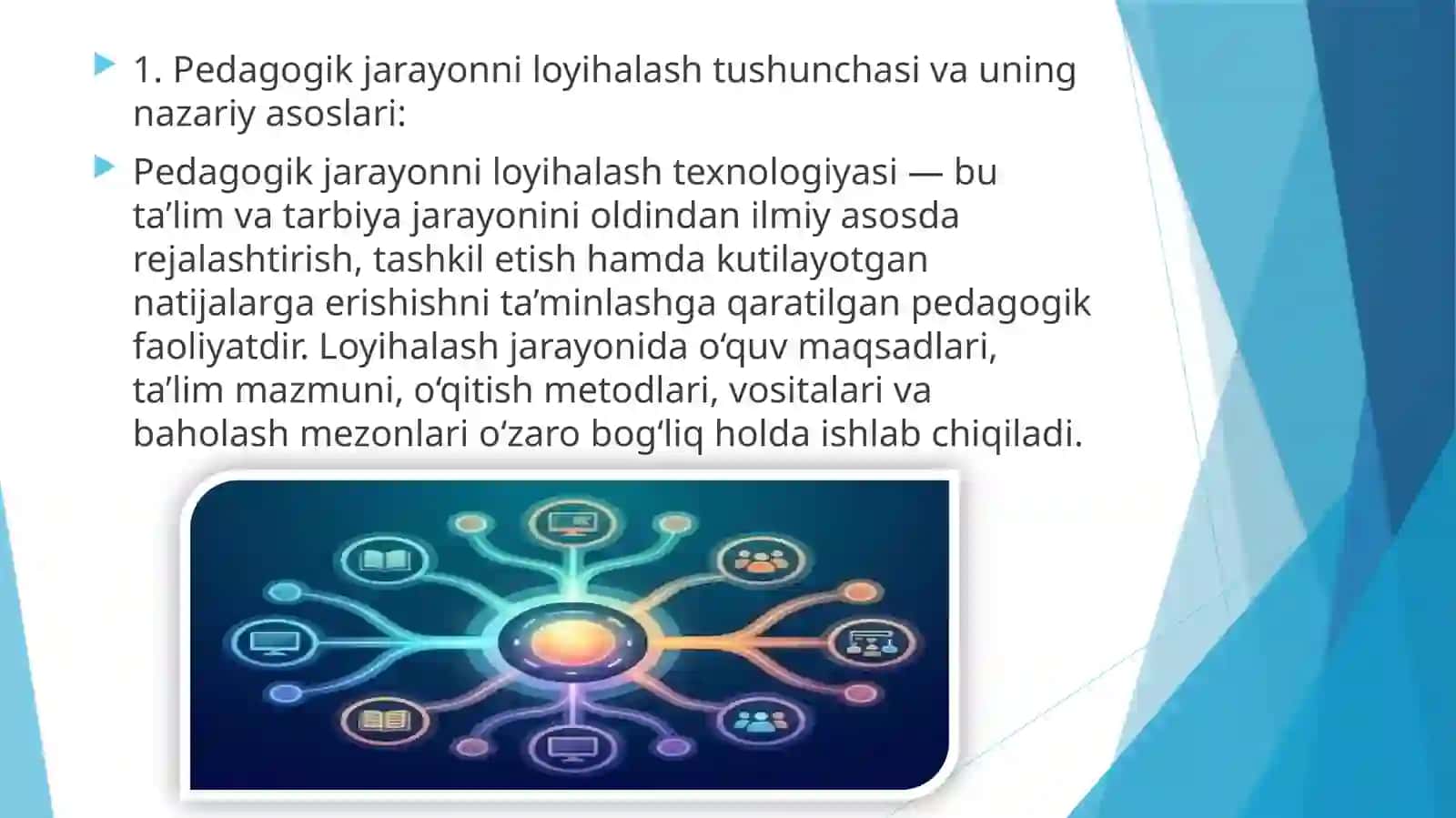 Pedagogik jarayonni loyihalash texnologiyasi 3