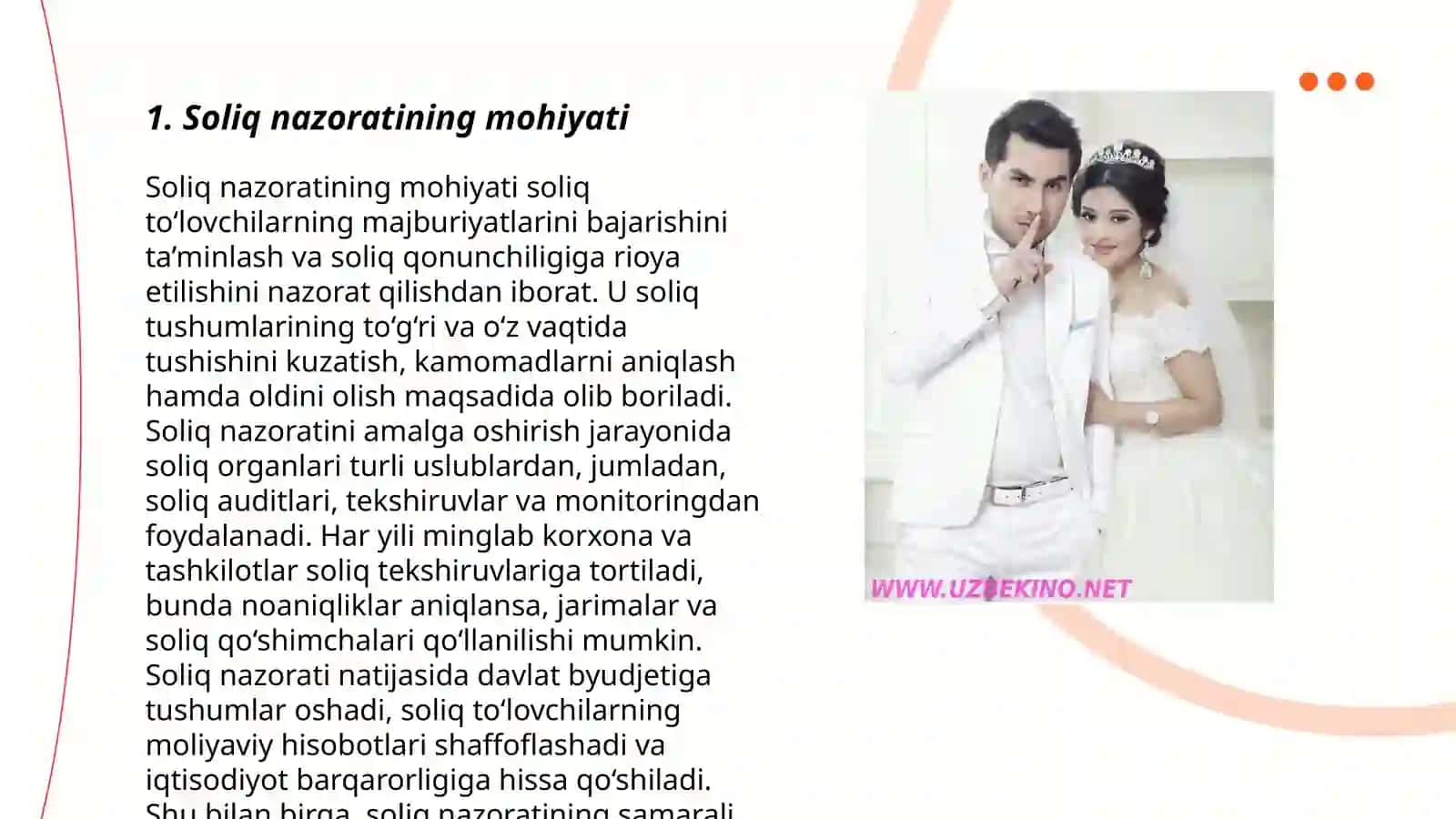 SOLIQ NAZORATING TURLARI 3