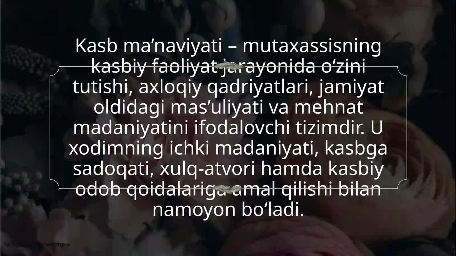 Kasb ma’naviyatida etiket. Kasb ma’naviyatida kiyinish madaniyati va qoidalari 3