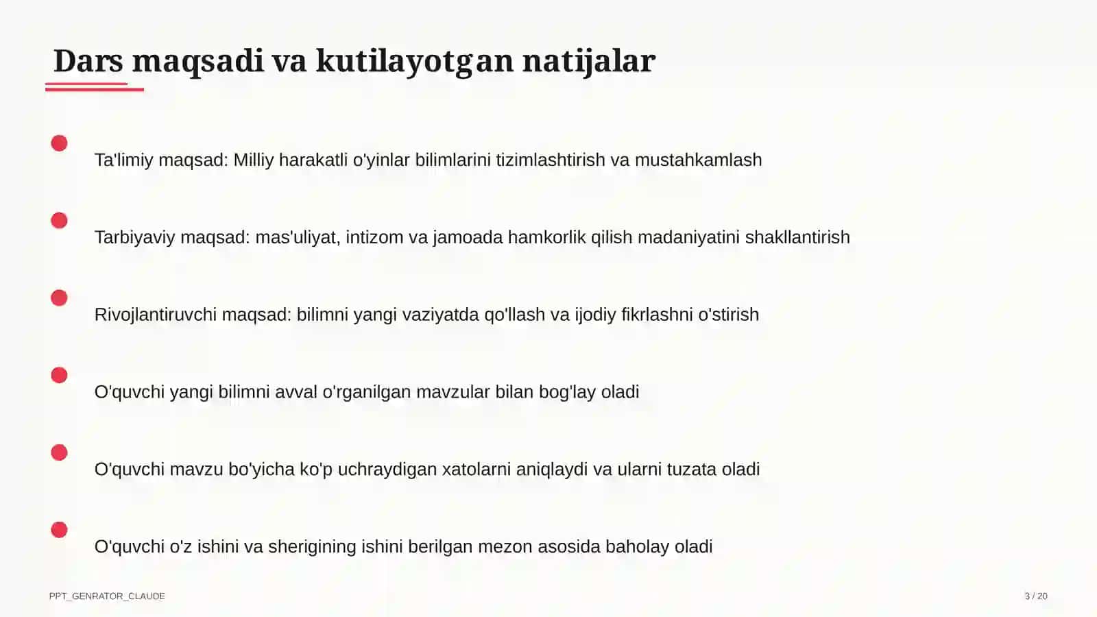 Milliy harakatli o'yinlar (4-sinf) 3