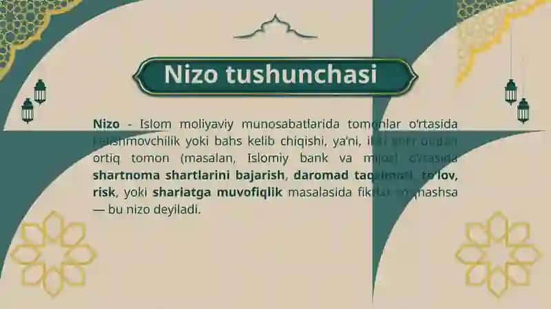 Hozirgi islom moliyasida nizolar va ularning yechimlari 3