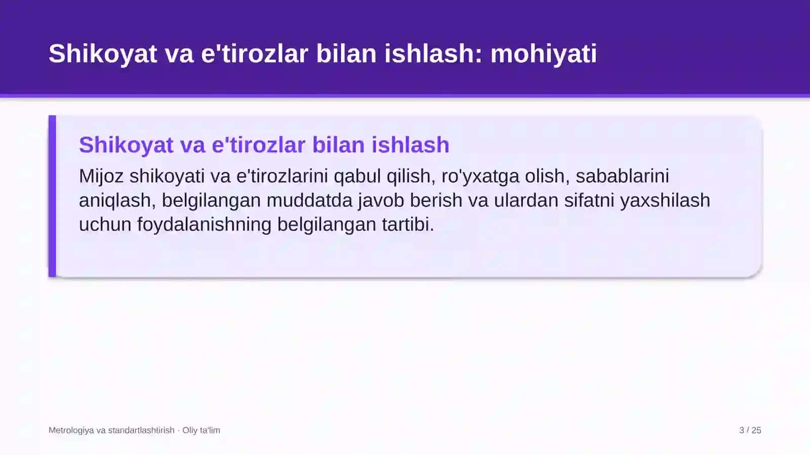 vinochilik korxonalarida shikoyat va e'tirozlar bilan ishlash 5438 3