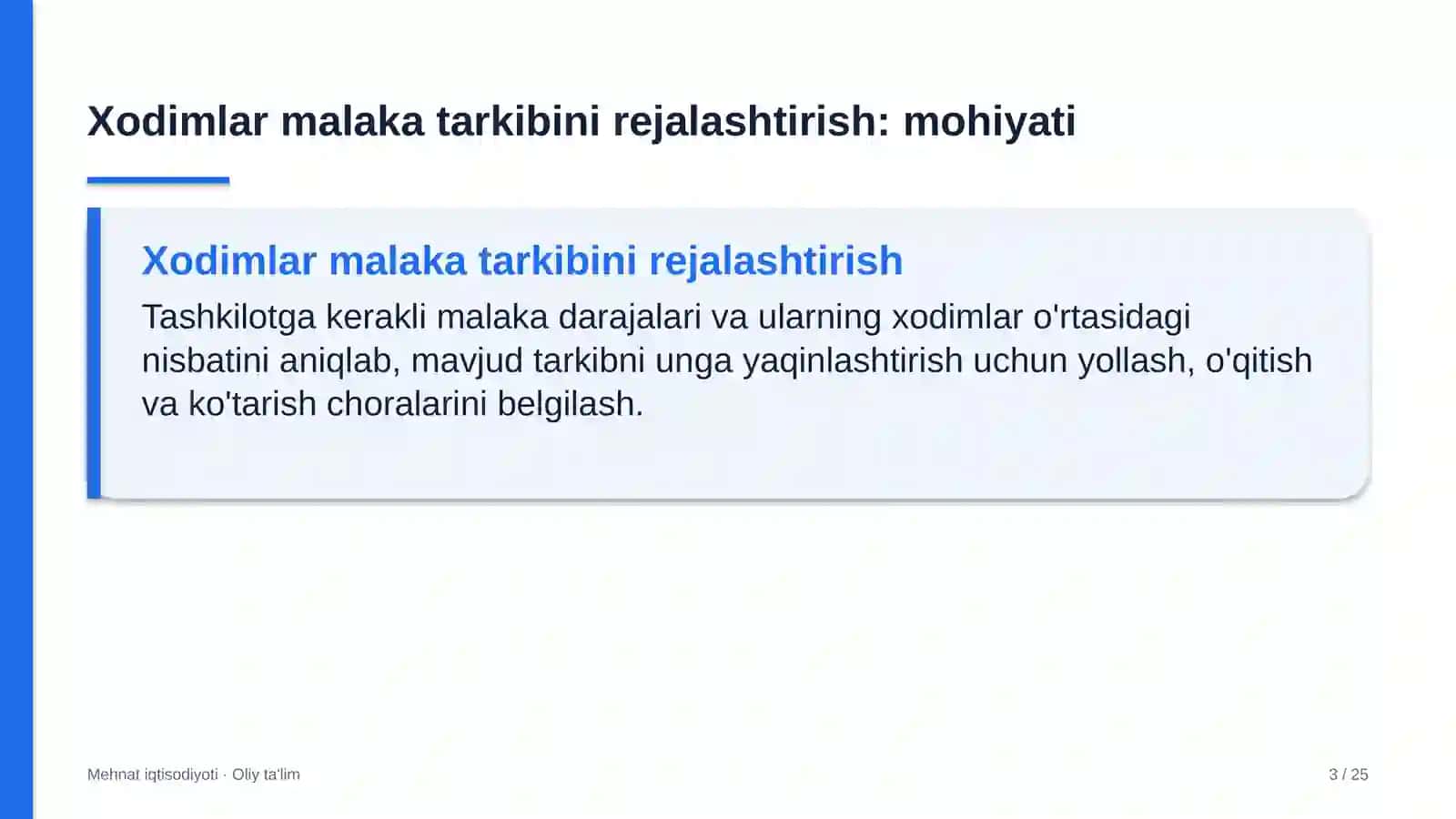 fintex kompaniyalarida xodimlar malaka tarkibini rejalashtirish 9415 3