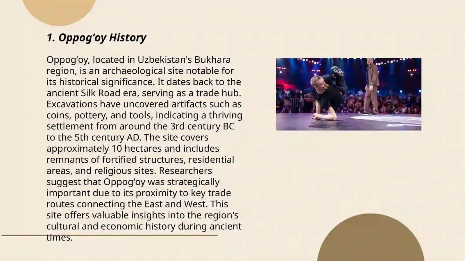 Oppogʻoy History 3