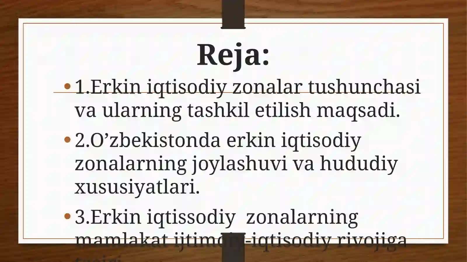 O’zbekistonning erkin iqtisodiy zonalar geografiyasi 3