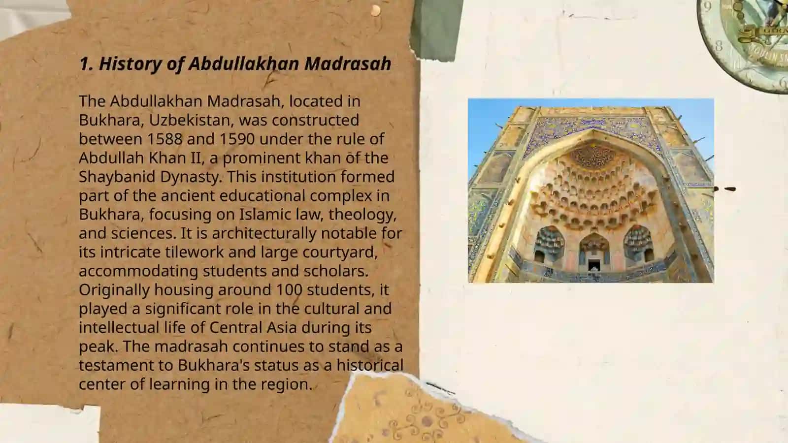 Abdullakhan Madrasah 3