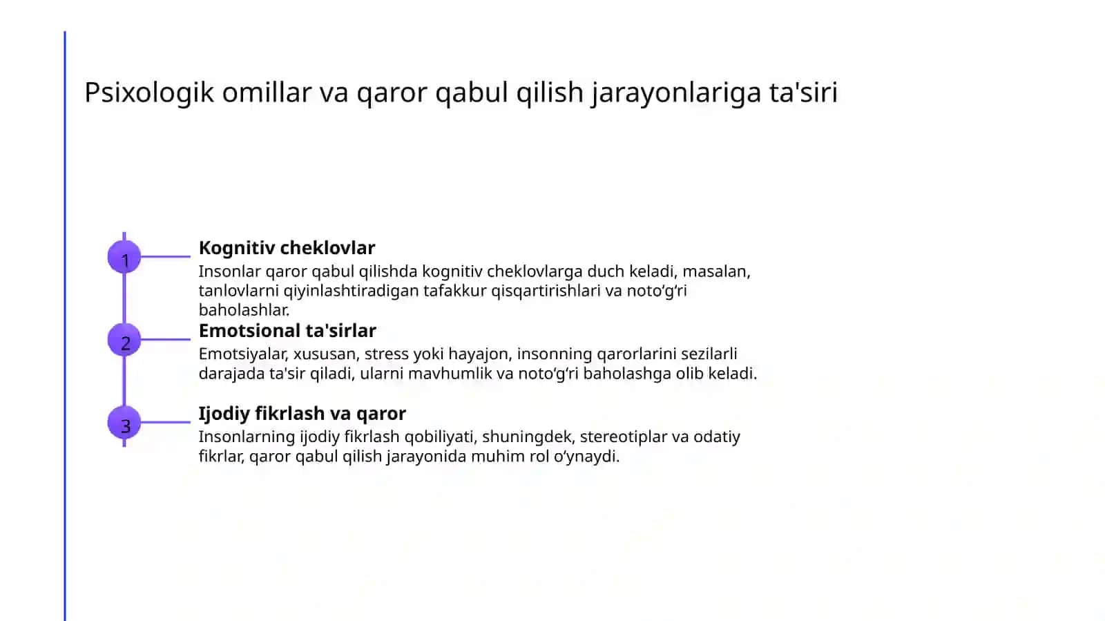 Inson xulq - atvori va iqtisodiyot 3