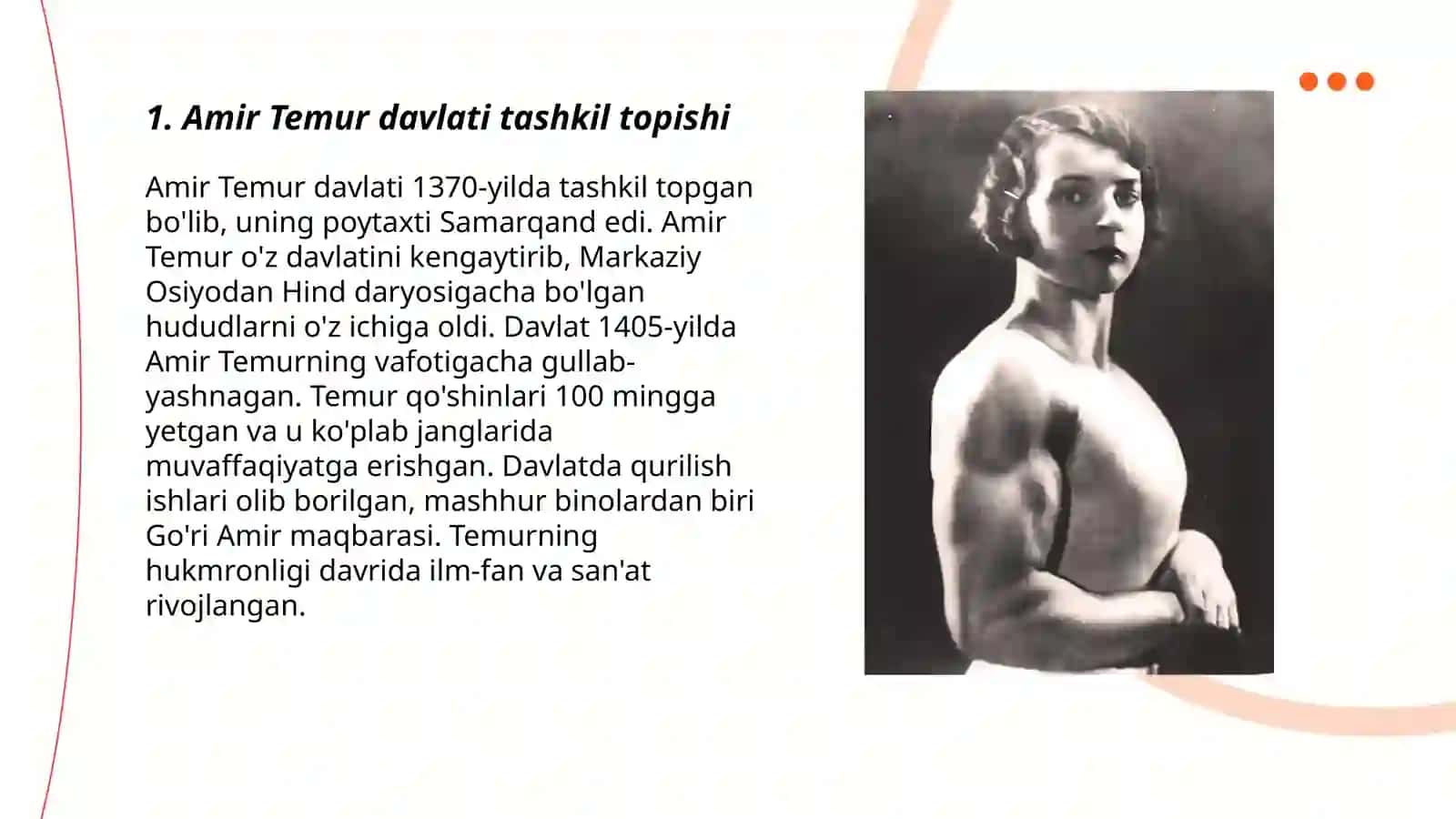 Amir Temur davlatida chegaralarning mustahkamlanishi 3