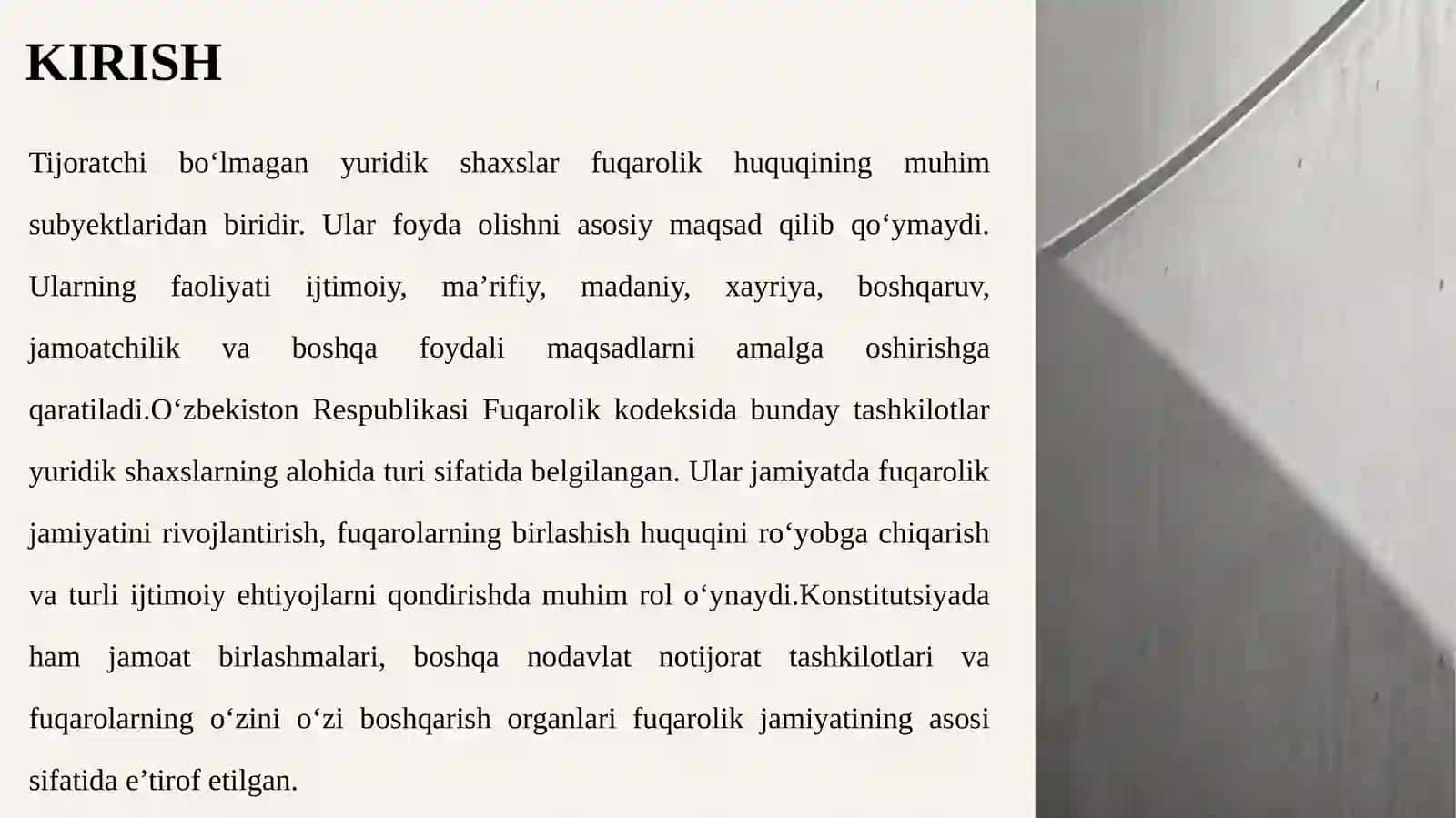 Tijoratchi bo‘lmagan yuridik shaxslar 3