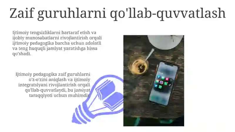 Ijtimoiy pedagogikaning jamiyat taraqqiyotida tutgan o'rni va ro'li 3