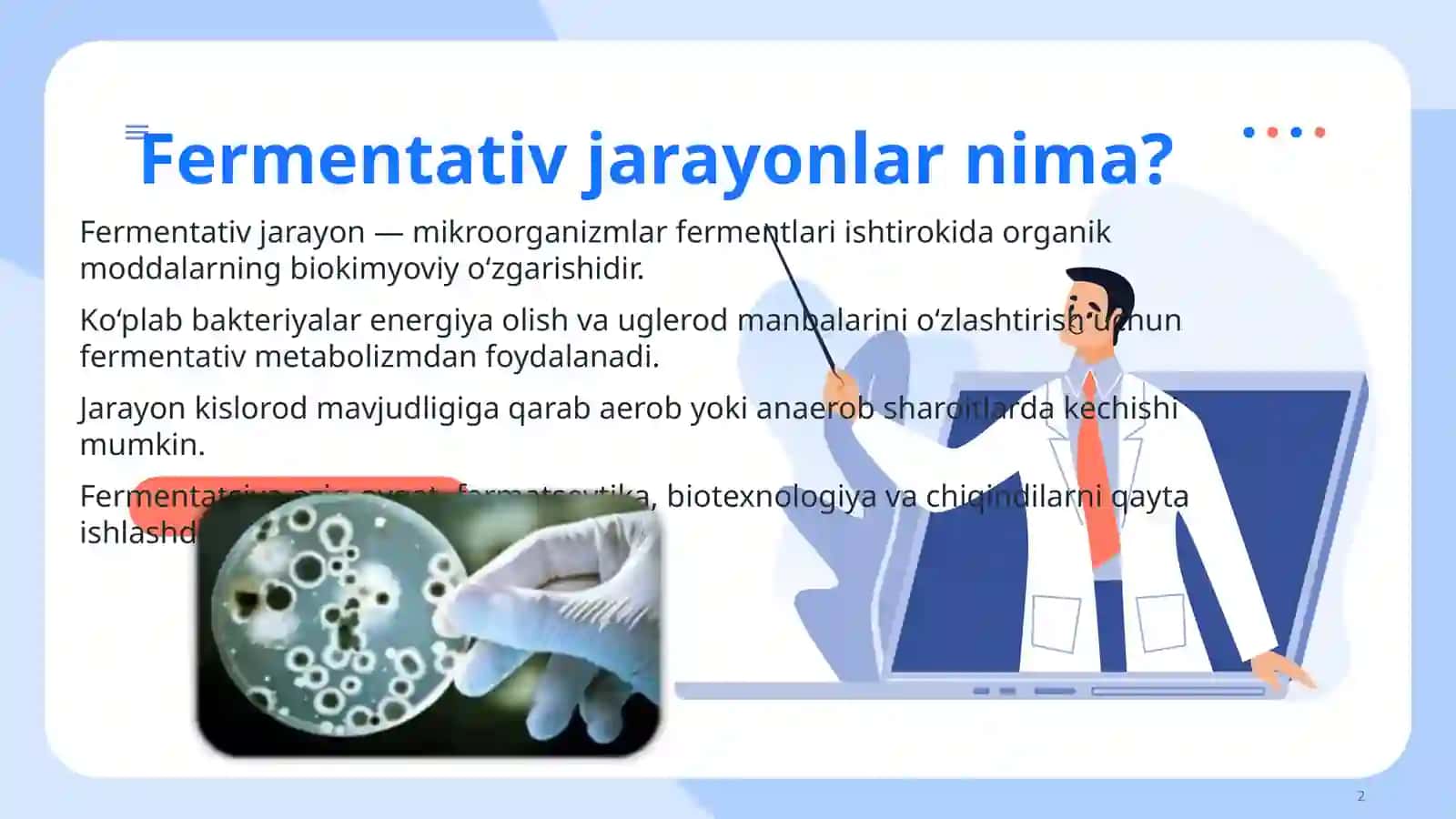 Bakteriyalarda fermentativ jarayonlar 3
