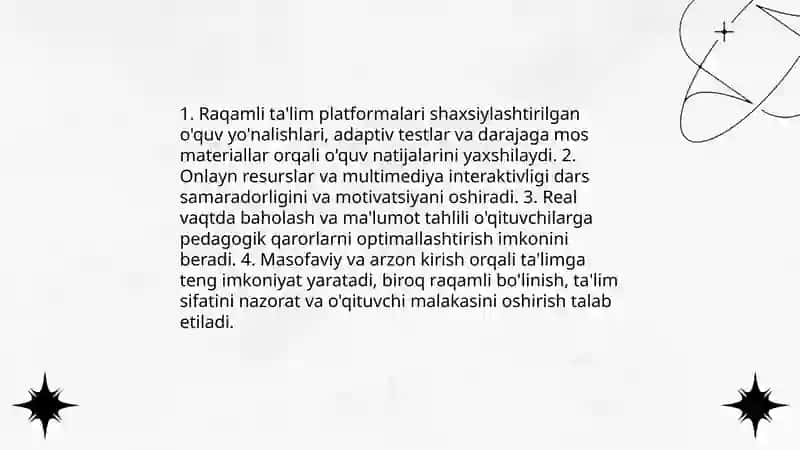 Raqamli ta'lim platformalari 3