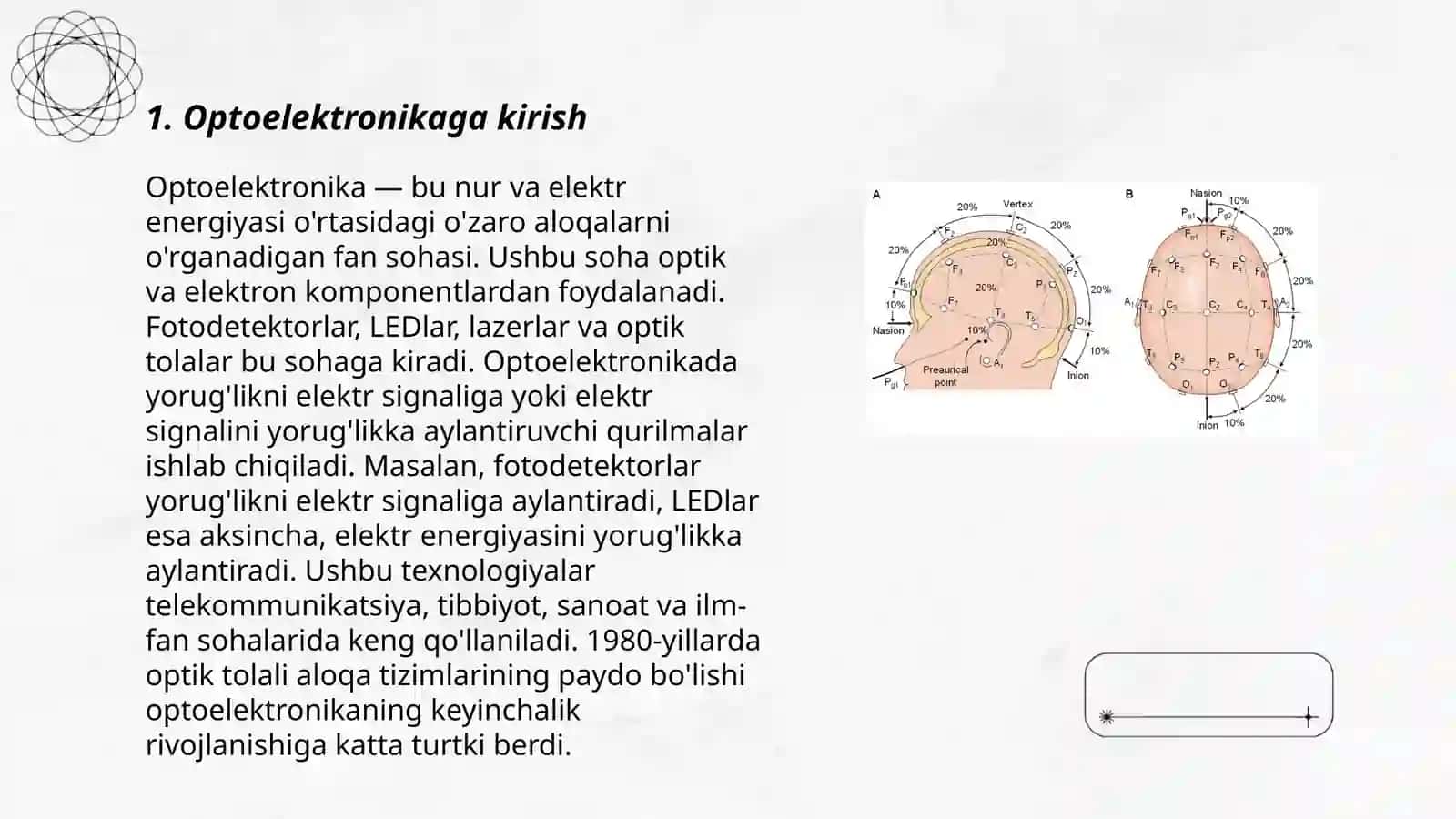 OPTOELEKTRONIKA ASOSLARI, OPTIK TOLALAR, JAXON О‘RGIMCHAK TО‘RI VA OPTIK TOLALARNING ZAMONAVIY ALOQA TIZIMLARIDA ISHLATILISHI 3