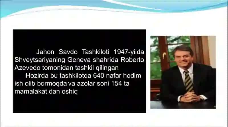 Jahon Savdo Tashkiloti 3
