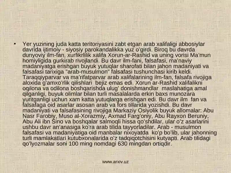 Fizika fanining rivojlanishi 3