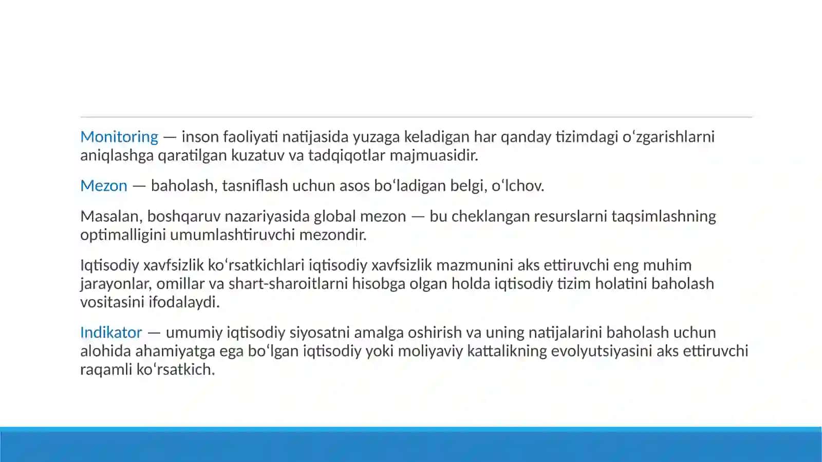 Iqtisodiy xavfsizlik shakllari va asosiy koʼrsatkichlar 3