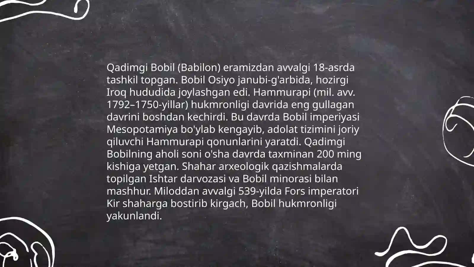 Qadimgi Bobil davlati 3