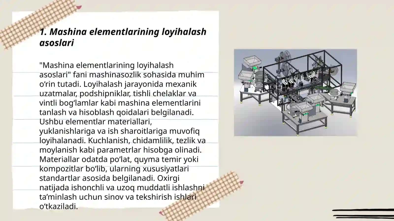 Mashina elementlarining loyihalash asoslari 3