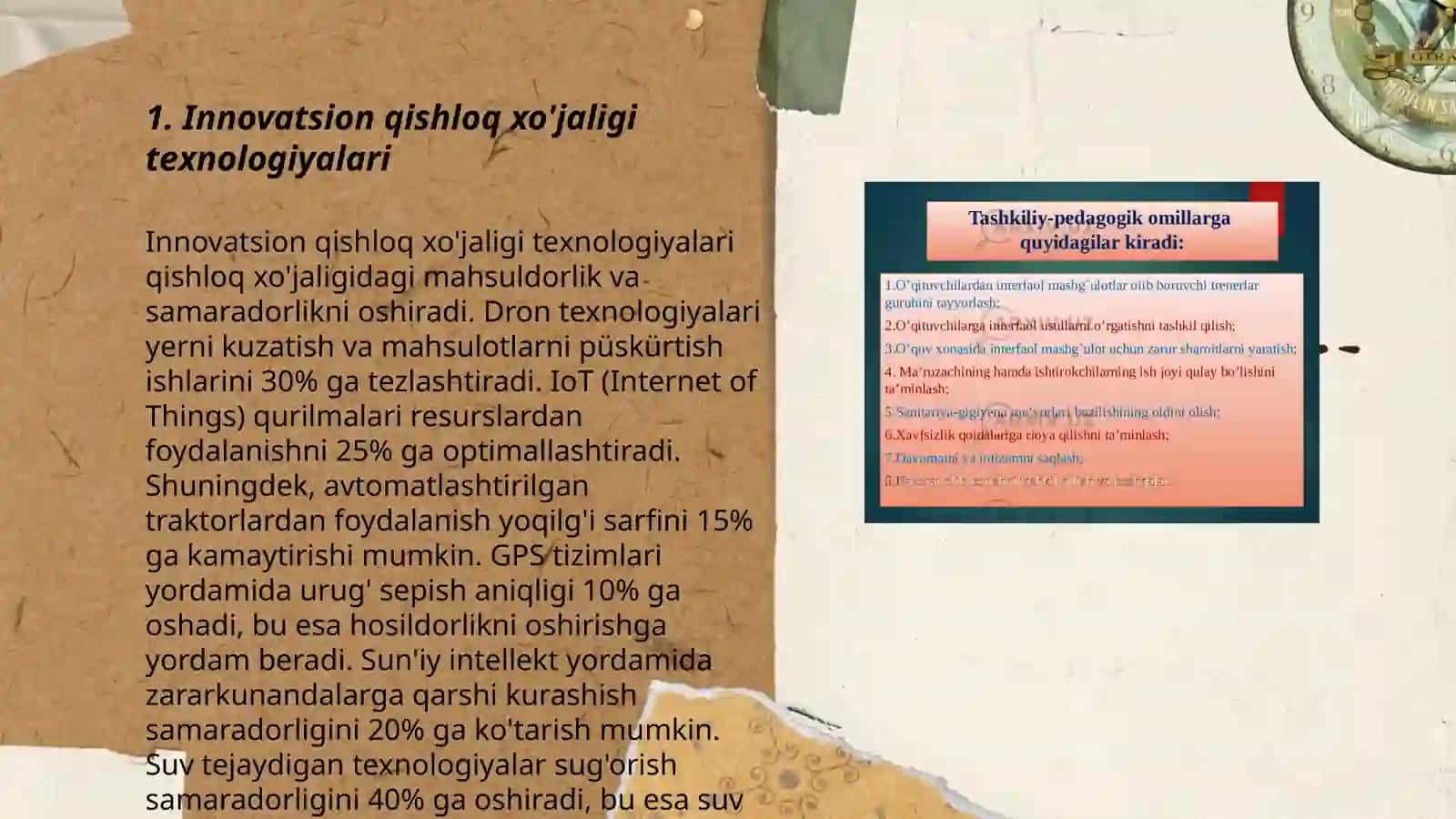 Innovatsion qishloq xo'jaligi texnologiyalari 3