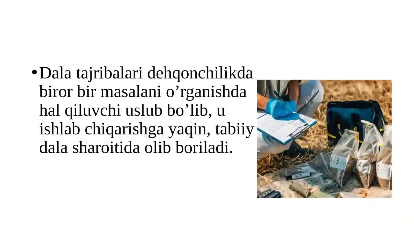 Dala tajribasi va uning xususiyatlari 3