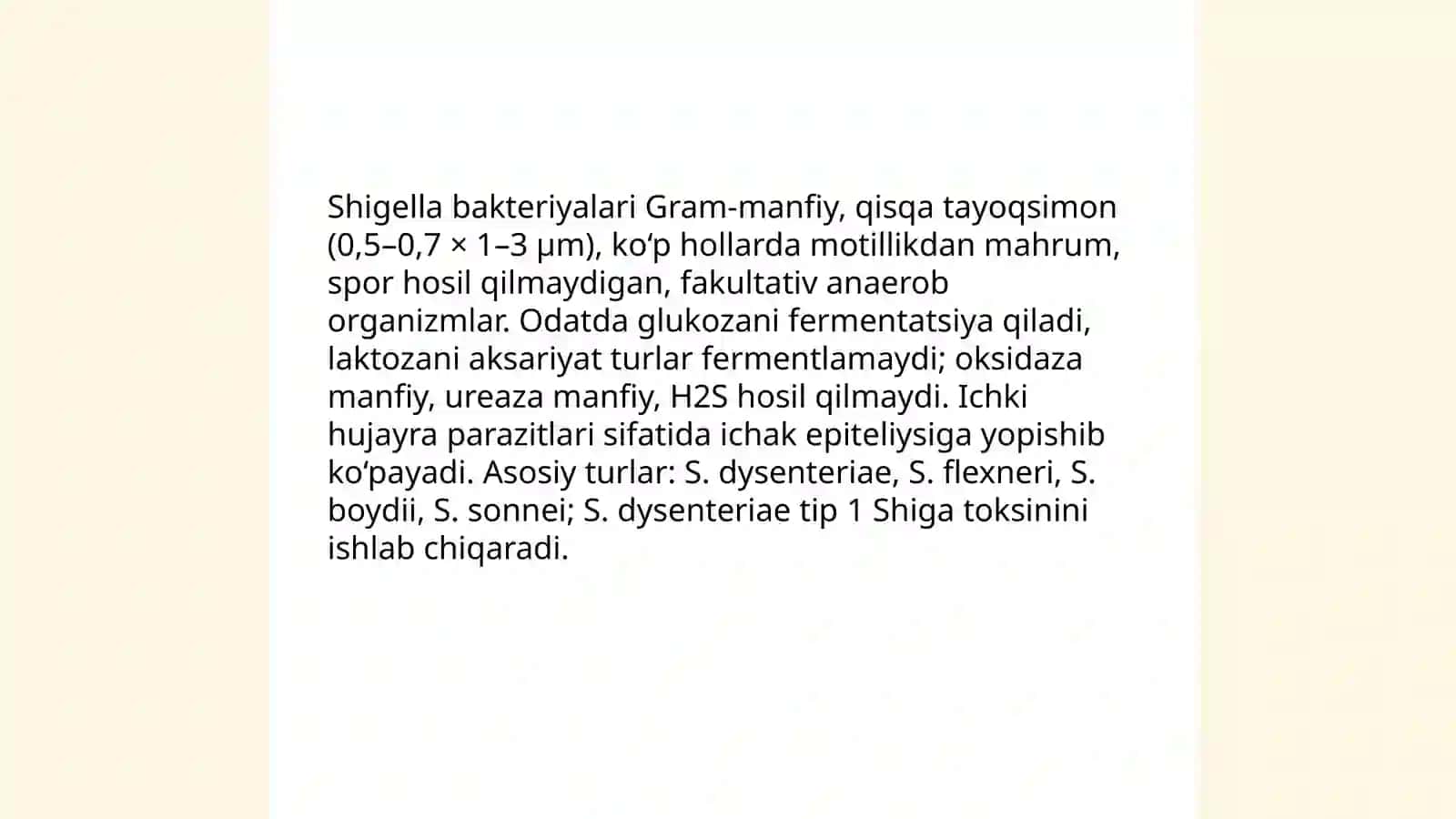 Shigelioz kasalligi 3