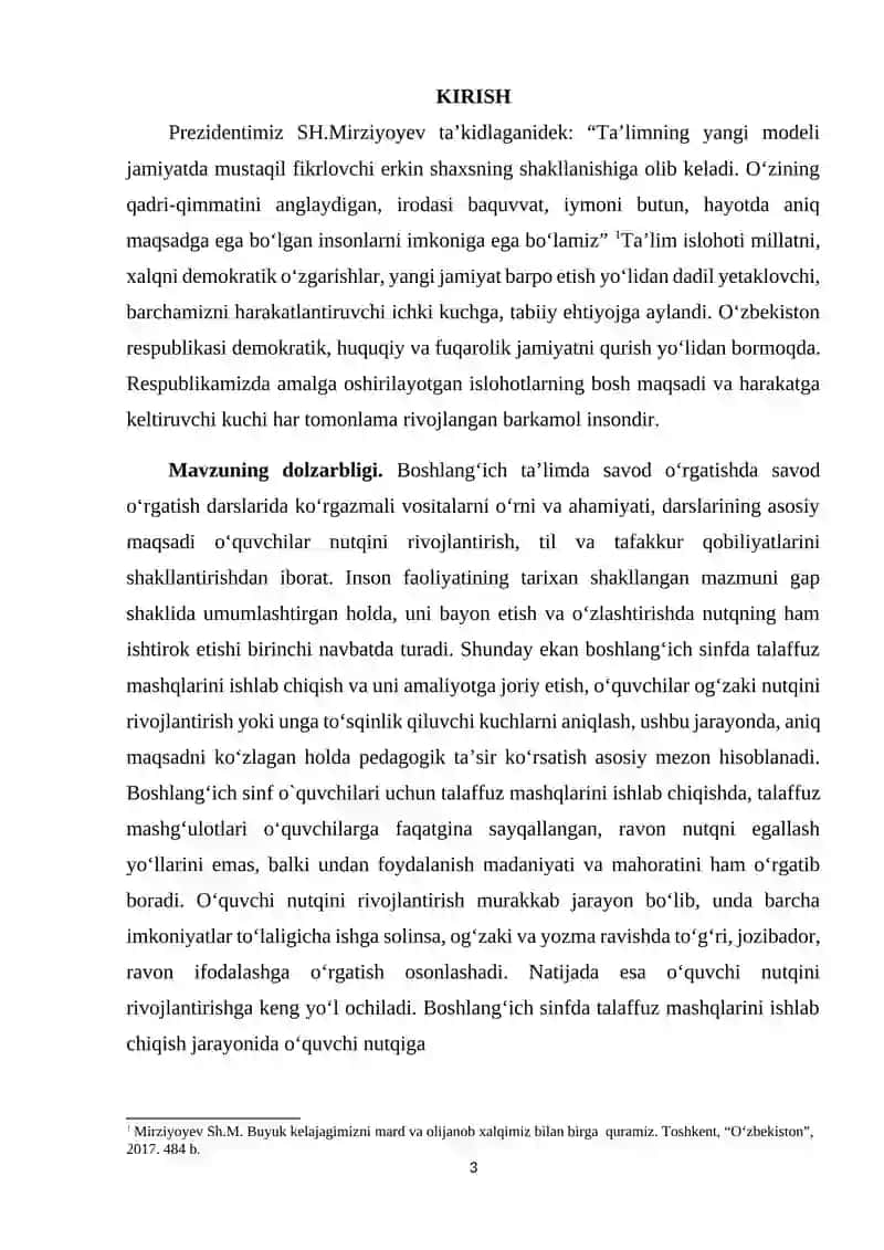 Boshlang‘ich sinfda savod o‘rgatish davrida ko‘rgazmali vositalardan foydalanish 3