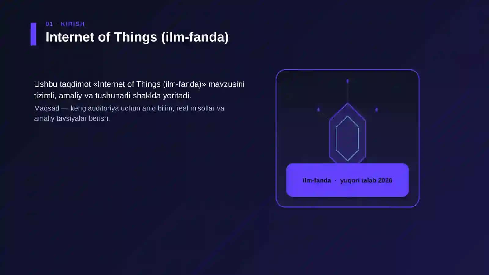 Internet of Things (ilm-fanda) 3
