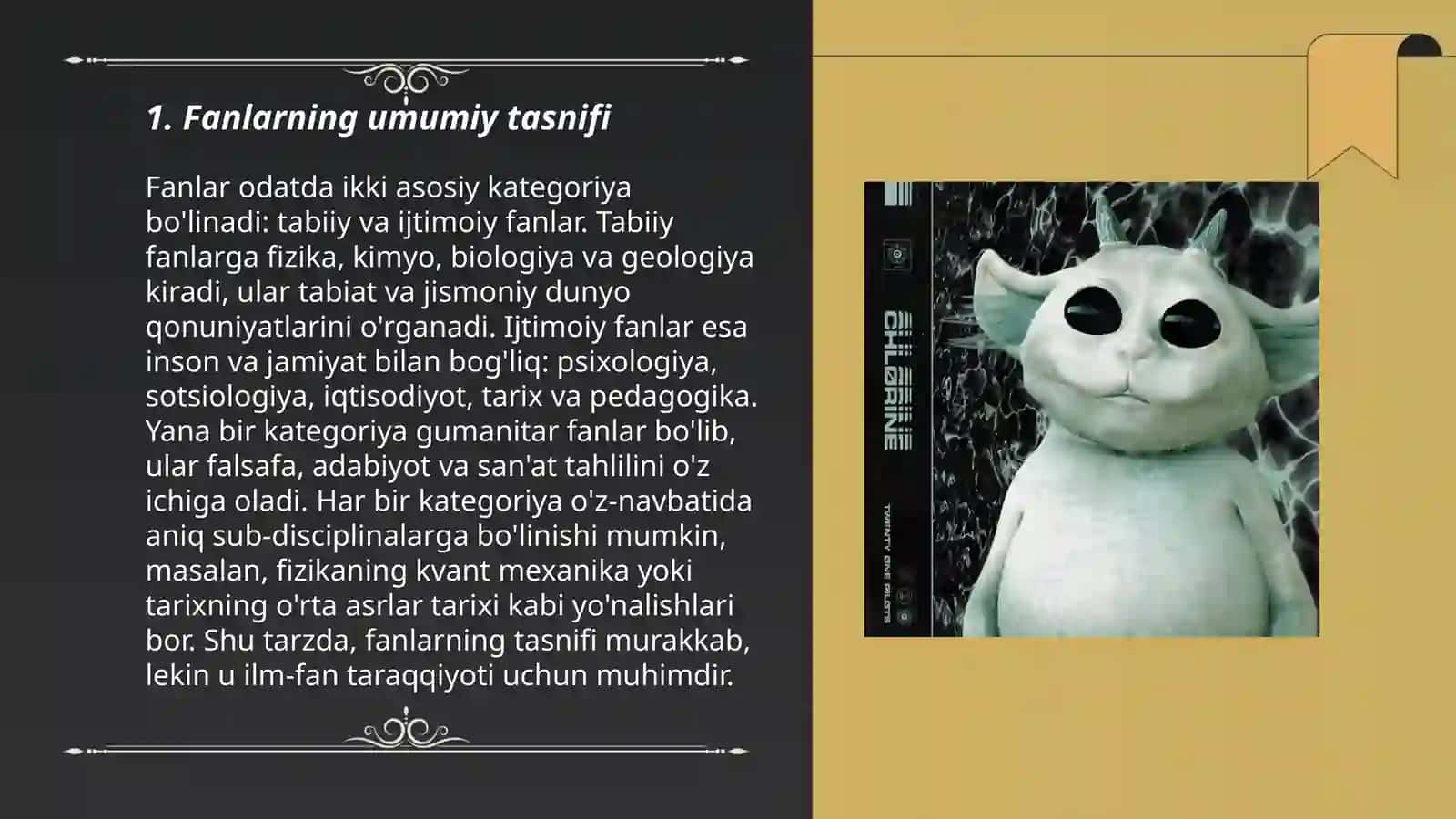 Fanlar 3