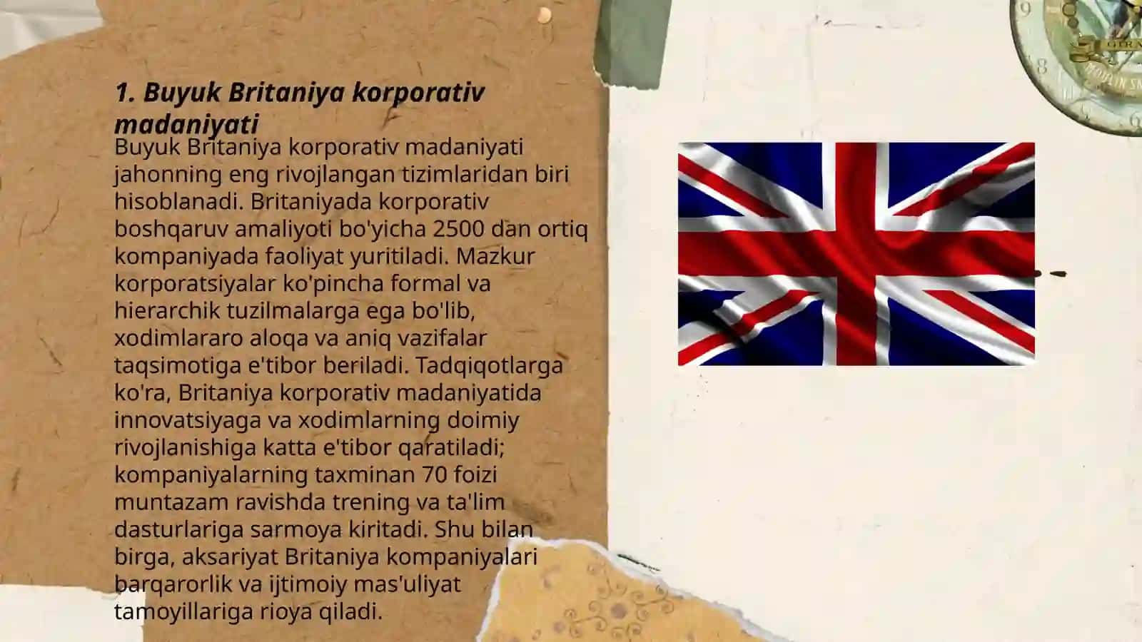 Buyuk Britaniya korporativ madaniyati 3