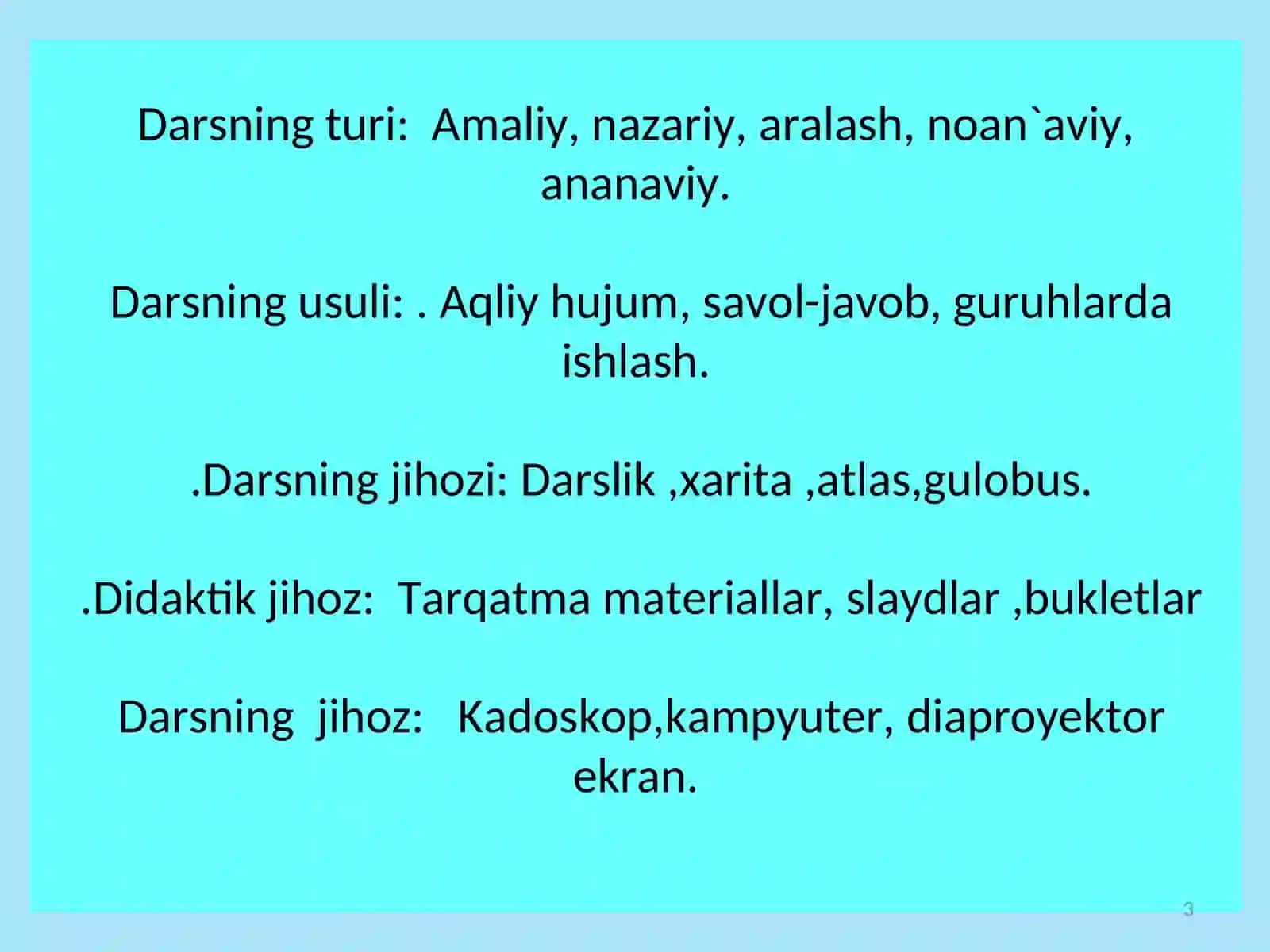 9-sinf georafiya fanidan reja 3