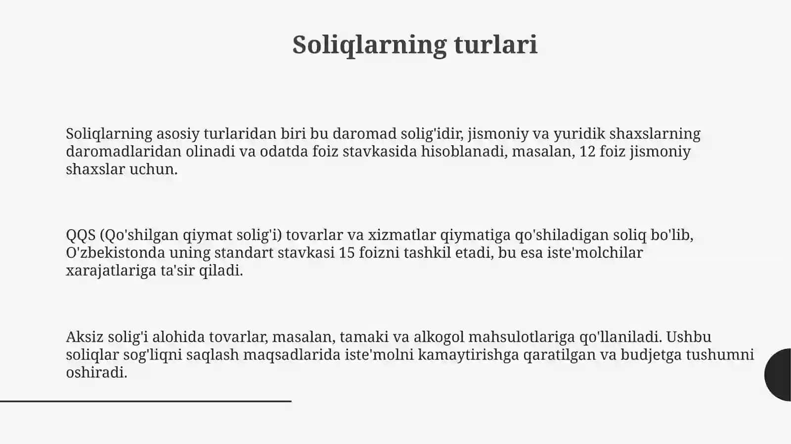 Soliqlarning Turlari va Funksiyalari 3