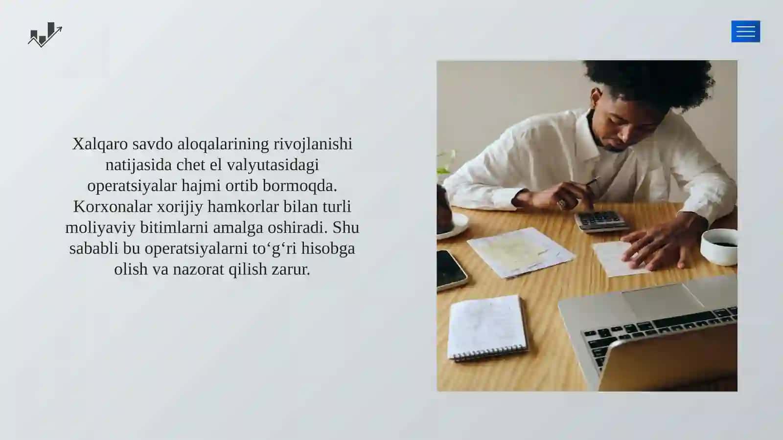 Chet el valuytasidagi operatsiyalar va hisob-kitob shakillarining auditi 3