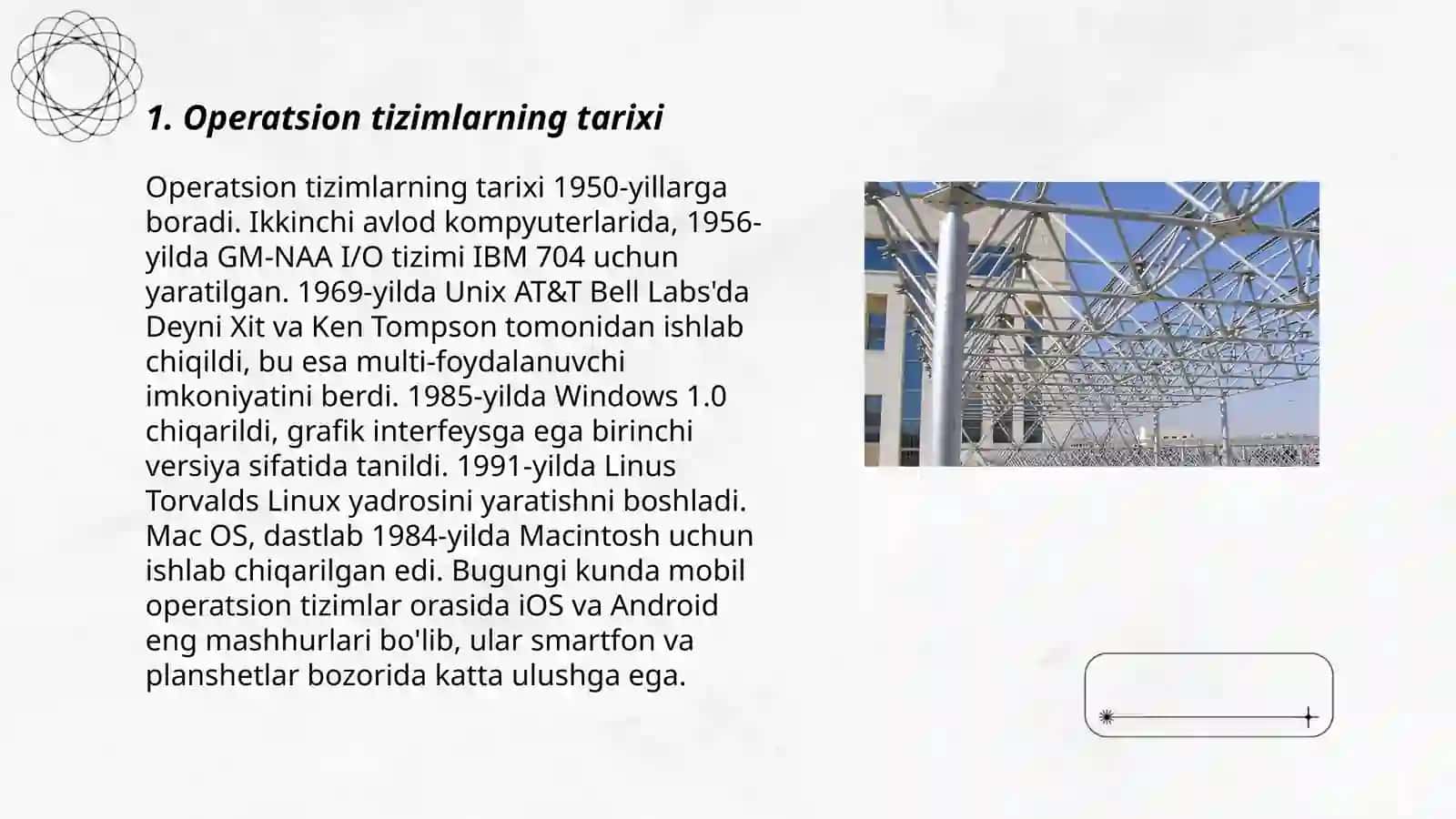 Operatsion tizimlarning tarixi 3