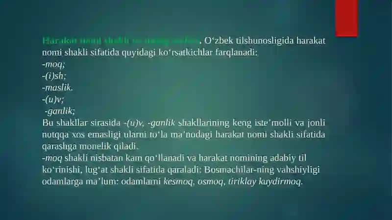 FE’LNING O’ZGALOVCHI KATEGORIYALARI 3
