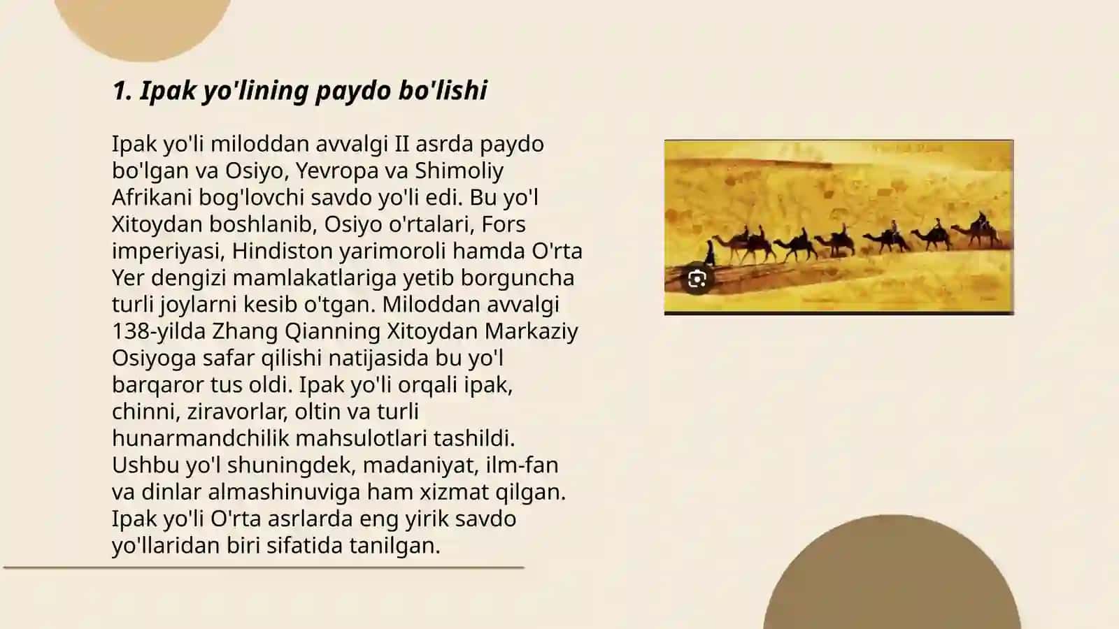 Buyuk ipak yulining shakllanishi va ilk yunalishlari 3
